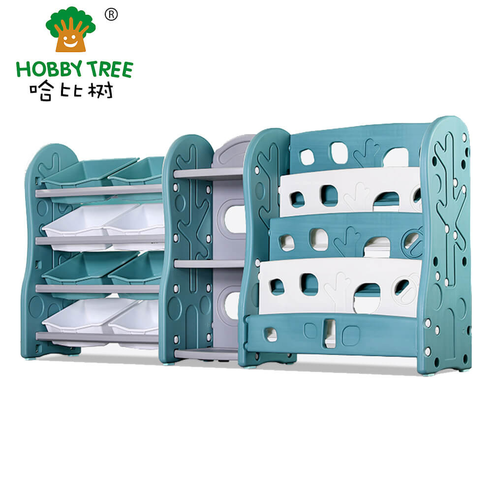 儿童森林书架与收纳架组合WM19049